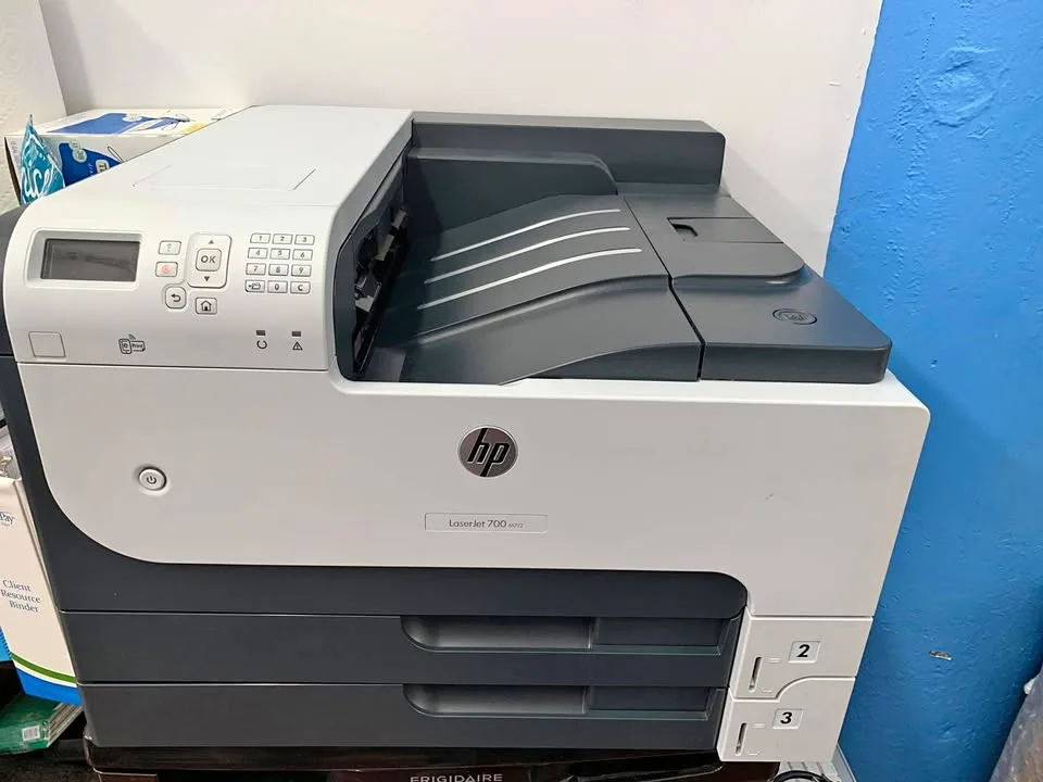 HP LaserJet M712dn 11x17 Black and White Printer