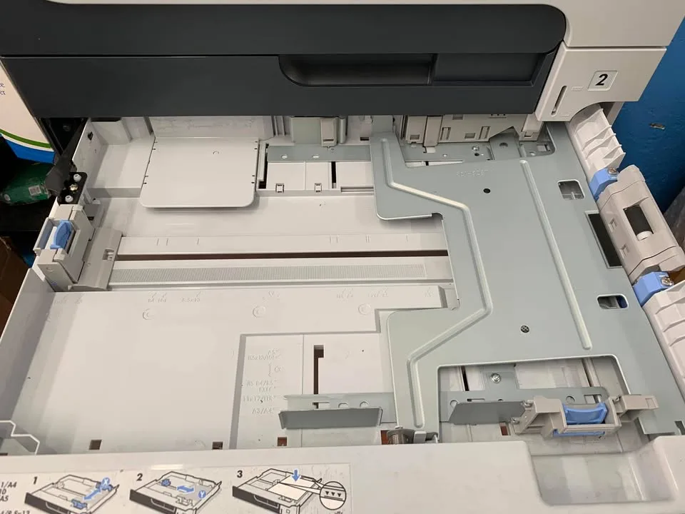 HP LaserJet M712dn 11x17 Black and White Printer image indicator(3)