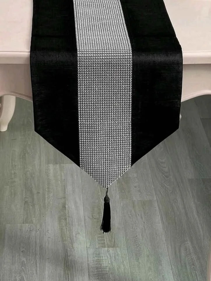✨ Modern Velvet Table Runner with Shiny Diamond Decor – $10✨ image indicator(4)