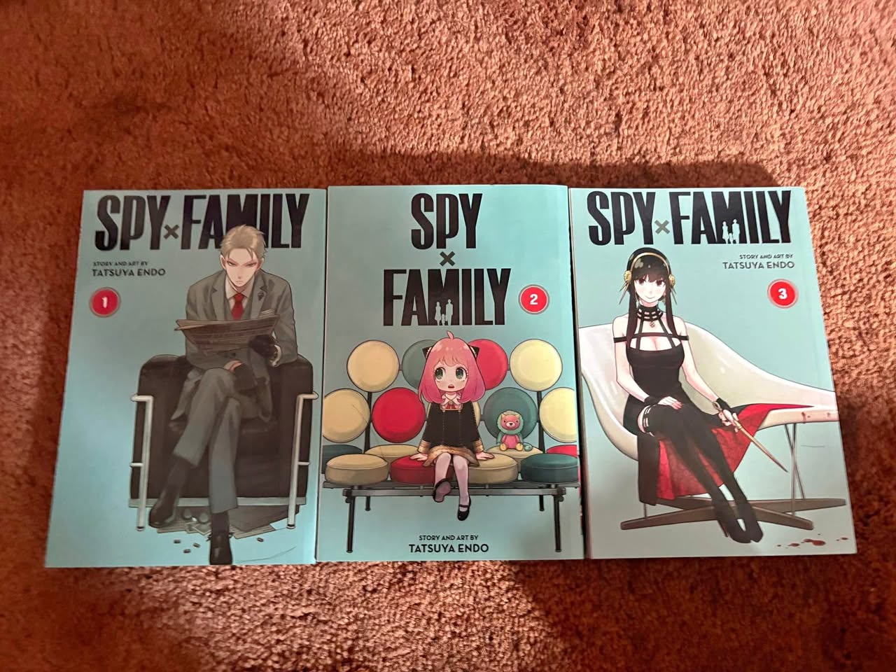 SPY X FAMILY 1-3 MANGA