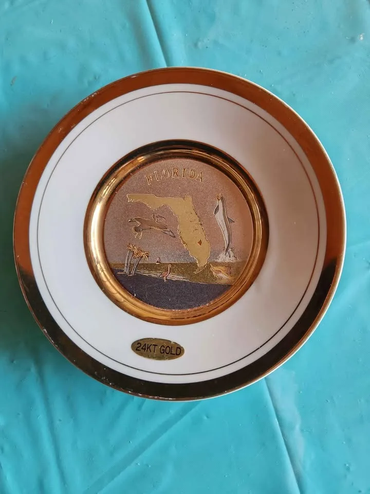 Decorative Plate with stand image indicator(2)