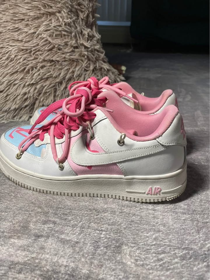 Pink Airforce 1 size 8.5 Pick up downtown - photo 2