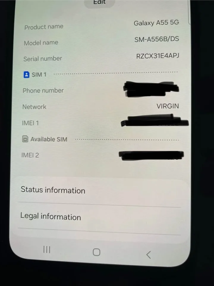 Galaxy A55 5G SM-A556B/DS image indicator(4)