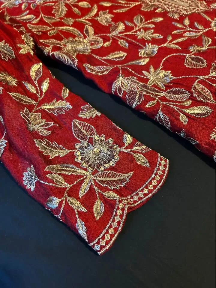 Embroidered Nishat Linen Luxury Pret Women Dress (3 Pieces) image indicator(4)