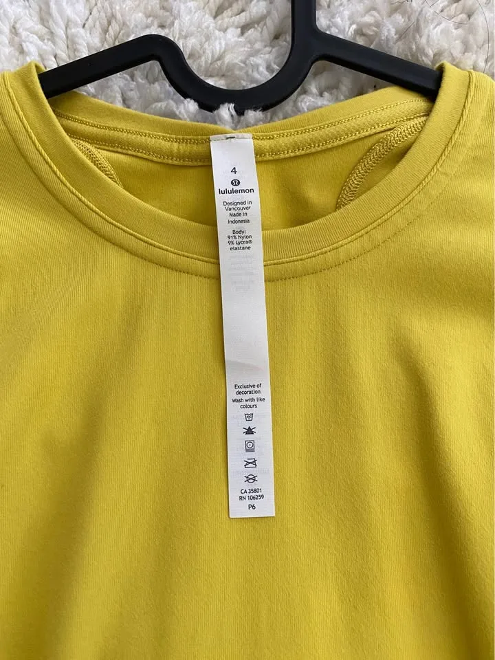 lululemon Runderful Long Sleeve - Size 4 image indicator(3)