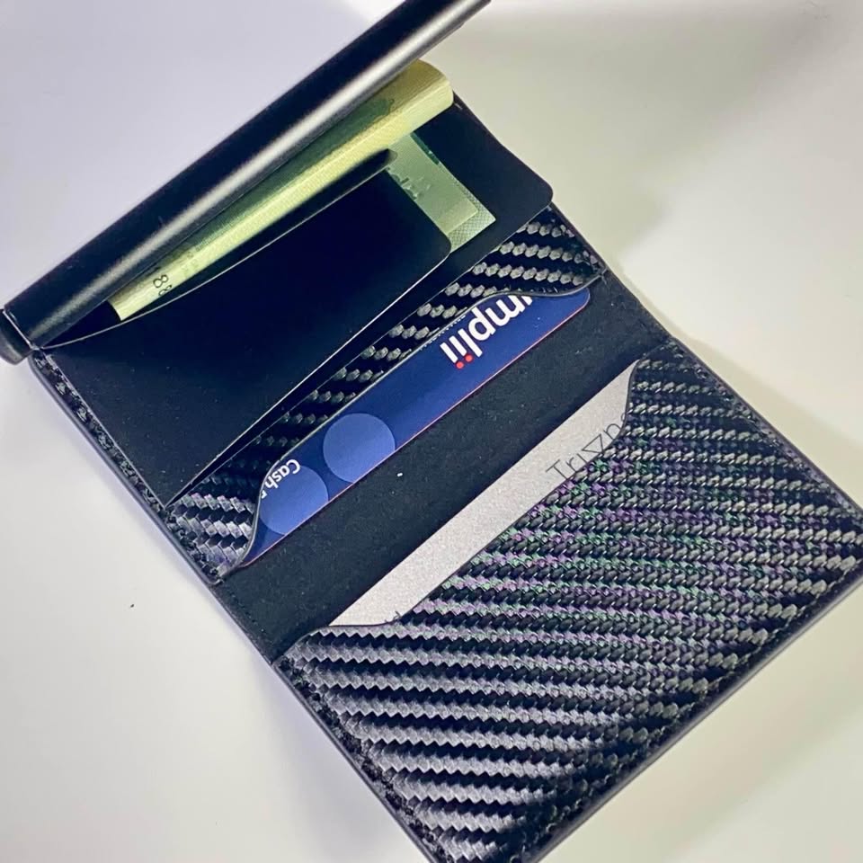 NEW - Compact minimalist men’s wallet RFID Blocker - photo 2