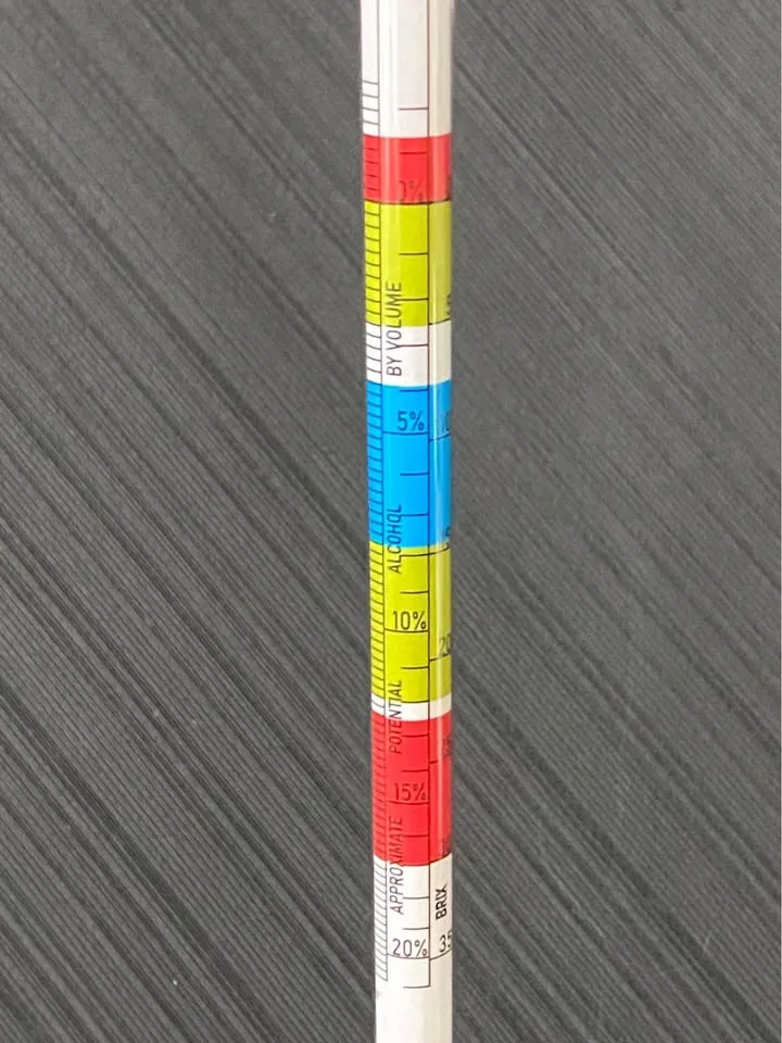 Hydrometer & 250mL Graduated Cylinder image indicator(3)