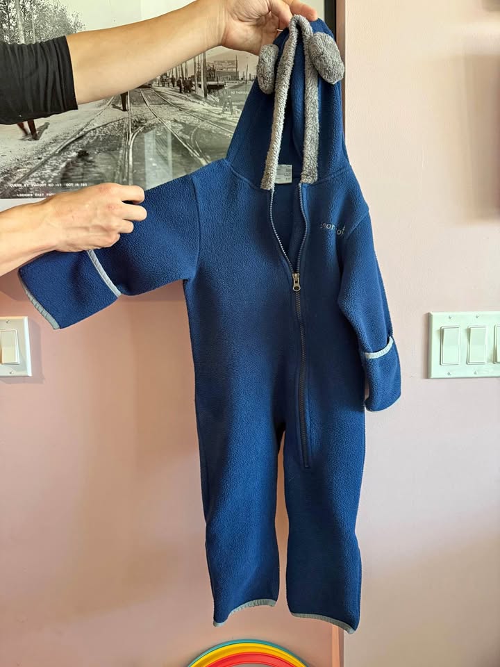 Snonook 18-24 Month Fleece Bunting Suit