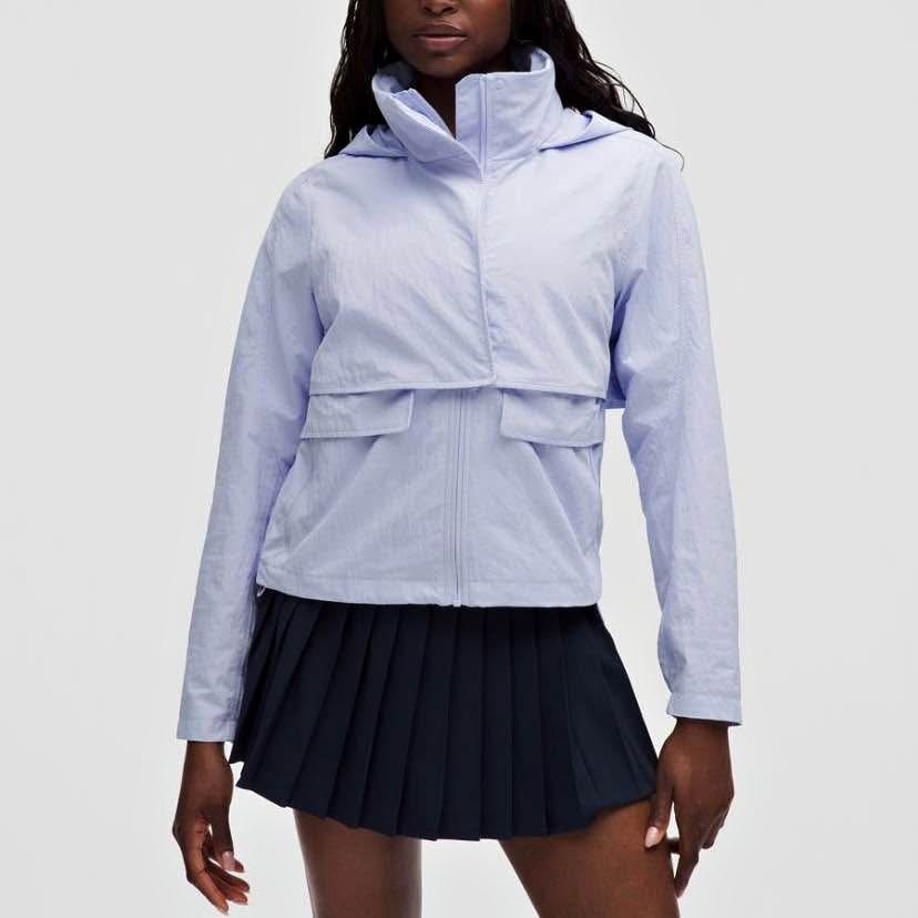 NWT Lululemon Always Effortless Jacket - Size 6, Blue