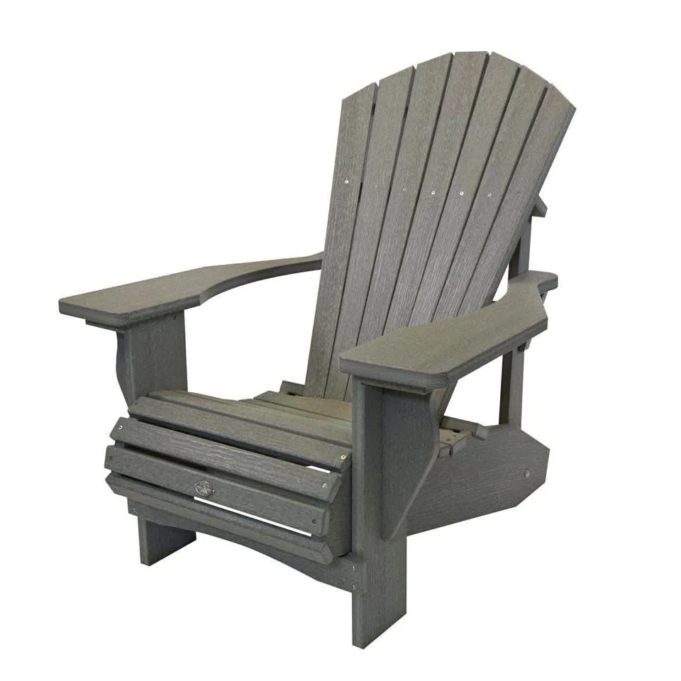 Muskoka Chair (Gray, Premium Embossed)