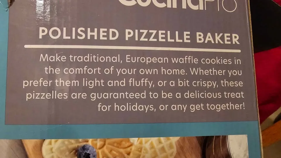 Cucina Pro Polished Pizzelle Baker image indicator(3)