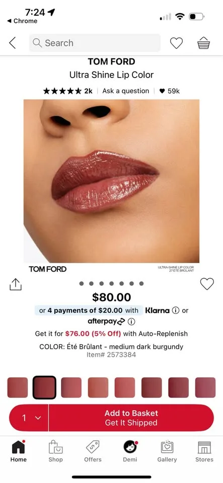 Tom ford lipsticks image indicator(6)