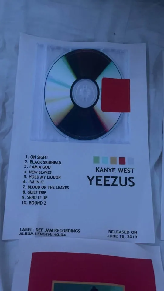 Kanye West album posters (11x14") image indicator(4)