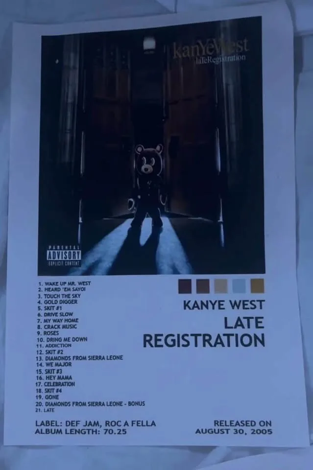 Kanye West album posters (11x14") image indicator(6)
