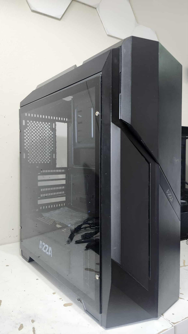 Azza tempered glass ATX PC case