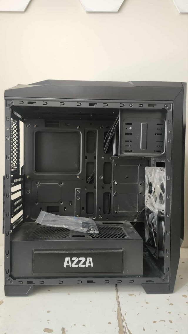 Azza tempered glass ATX PC case - photo 2