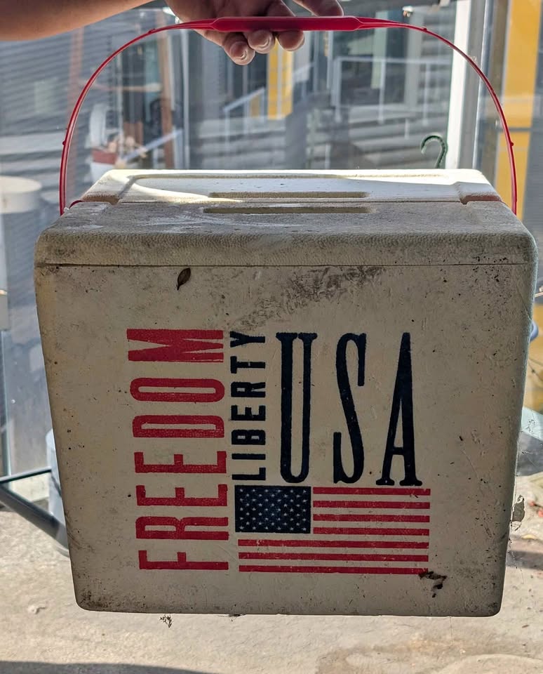 Free Styrofoam cooler