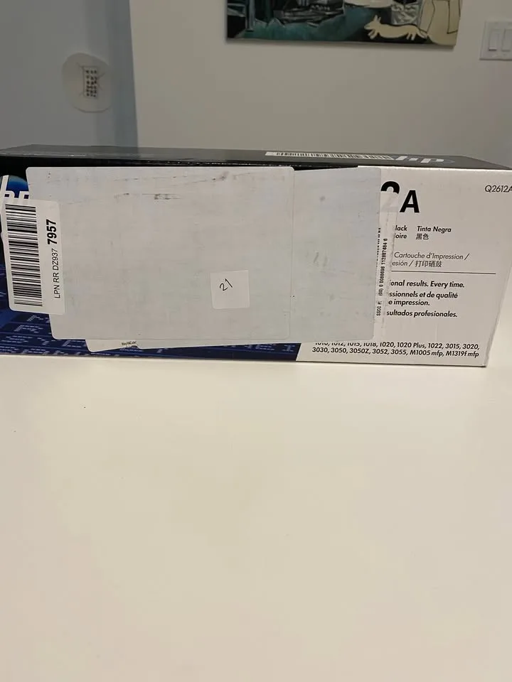 HP 12A Black Laser Toner Cartridge image indicator(2)