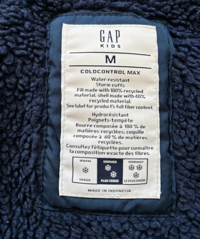 Gap Kids Winter Puffer Jacket - Size M/L image indicator(6)