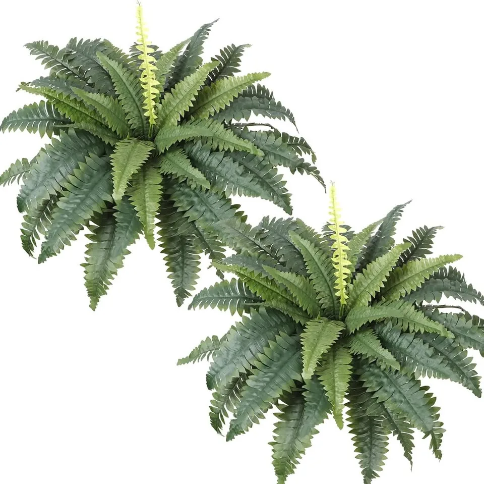 Dremisland 2-Pack Large Artificial Ferns 30" image indicator(4)