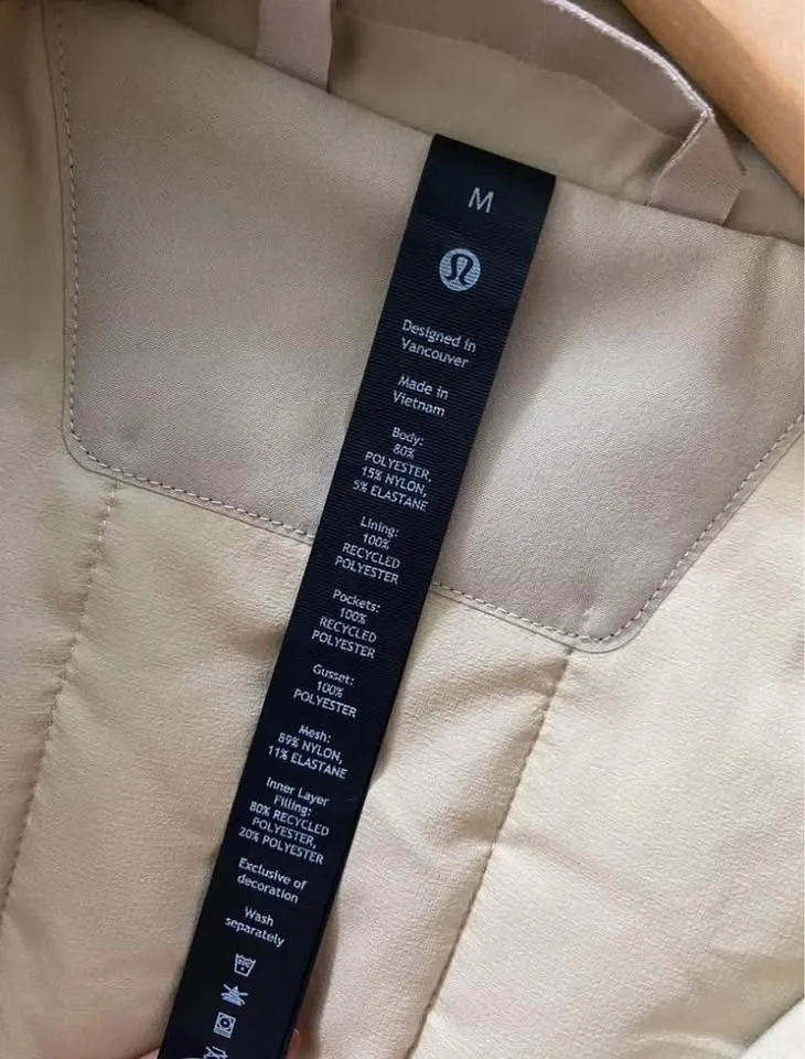 Lululemon Parkway Insulated Coat/Jacket - Size M, Trench image indicator(4)