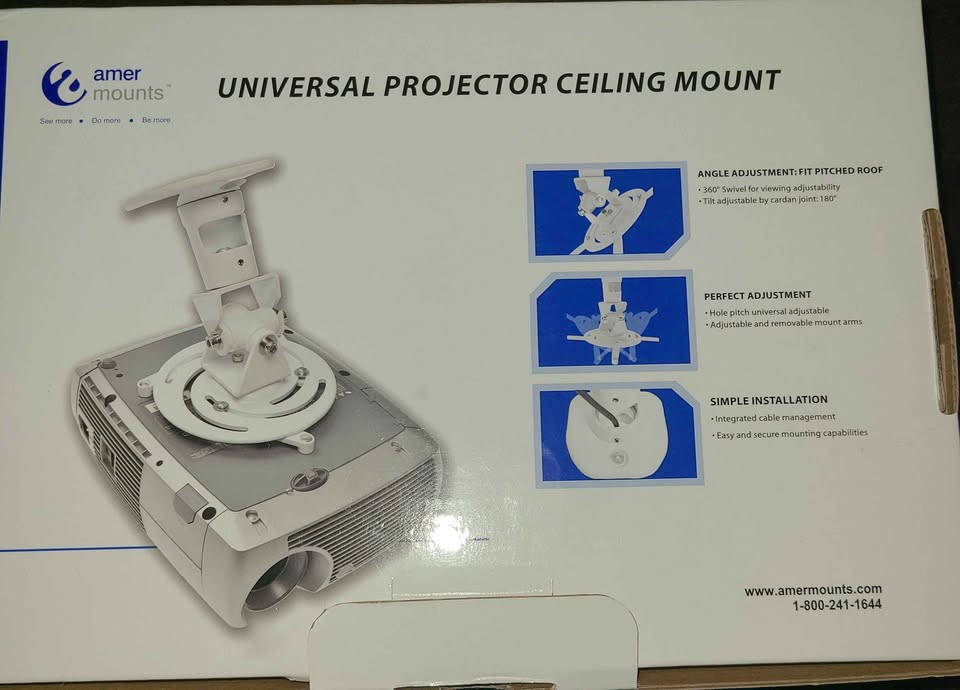 Universal projector ceiling mount - photo 2