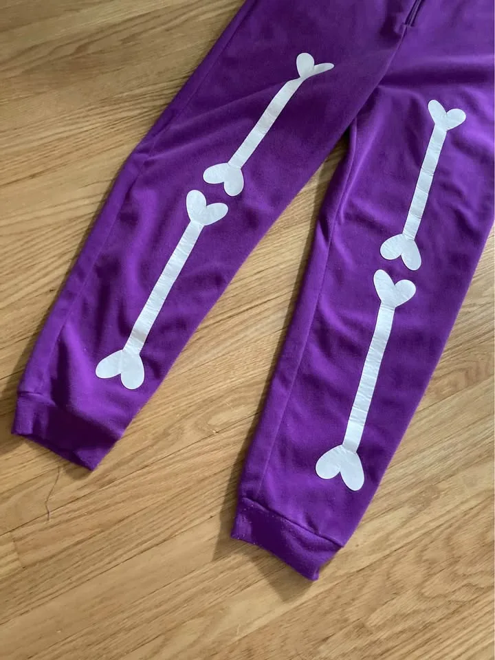 Kids Soft Skeleton Onesie - Size Large image indicator(3)