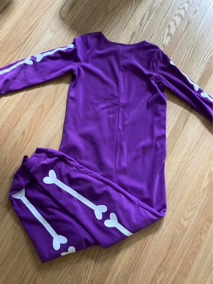 Kids Soft Skeleton Onesie - Size Large image indicator(4)