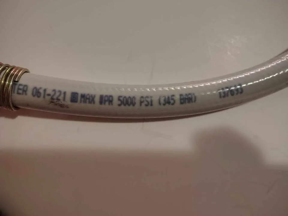 60" 5000pai pneumatic hose graco image indicator(2)