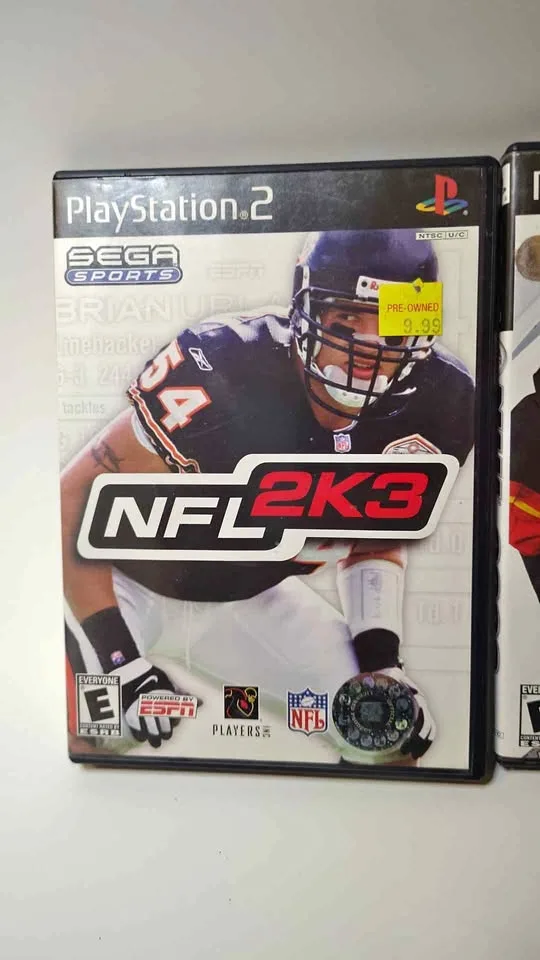 Ps2 nfl2k3 and NHL 2002 thumbnail