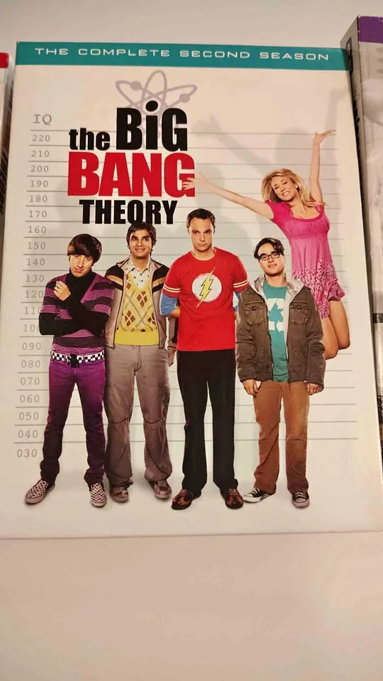 Dvd big bang theory season 1, 2, and 3. thumbnail
