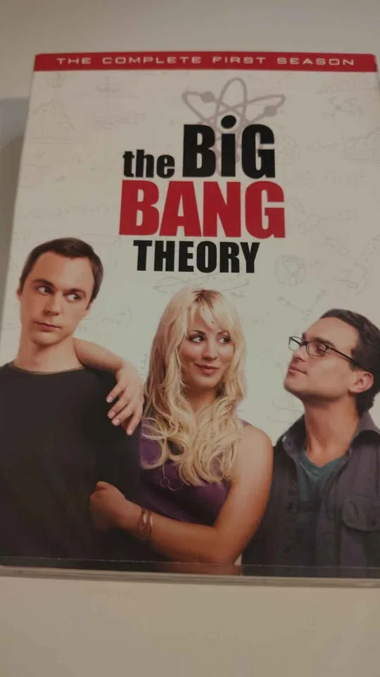 Dvd big bang theory season 1, 2, and 3. image indicator(2)