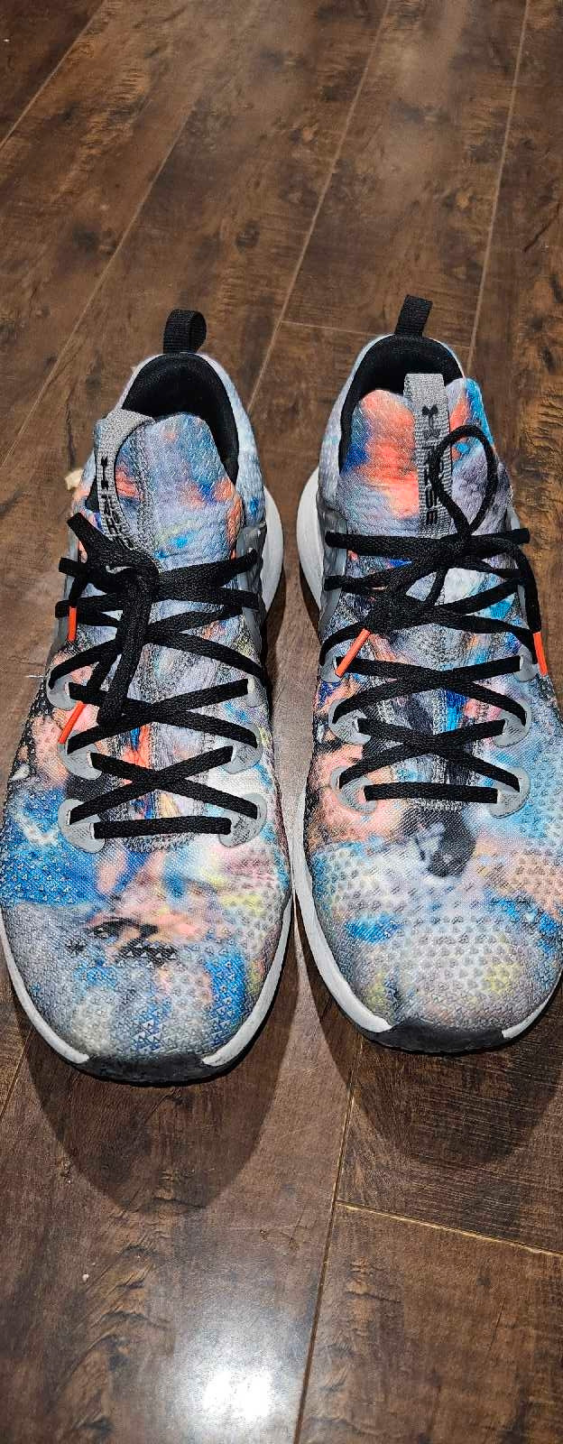Under Armour next to new shoe