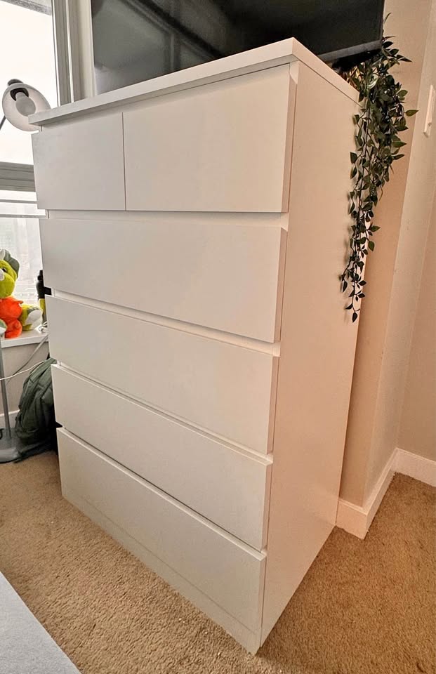 IKEA 6-Drawer Dresser (White)