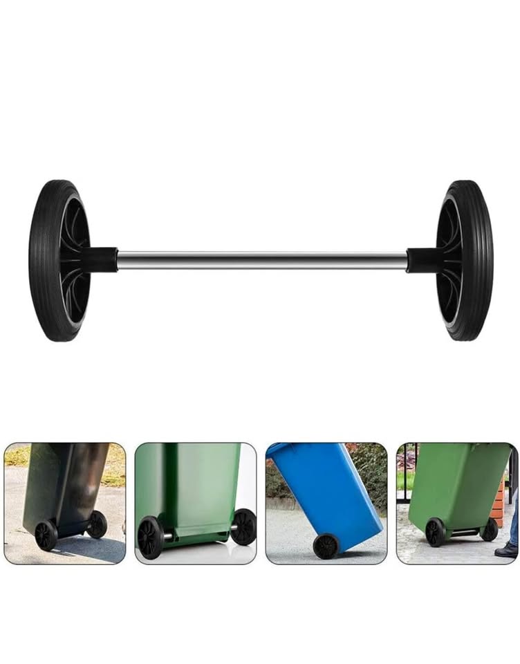 Homoyoyo 1 Set of Trash Can Wheels Replacement