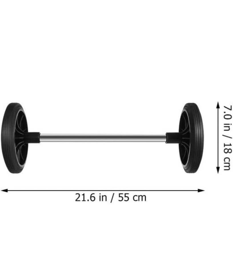 Homoyoyo 1 Set of Trash Can Wheels Replacement - photo 2