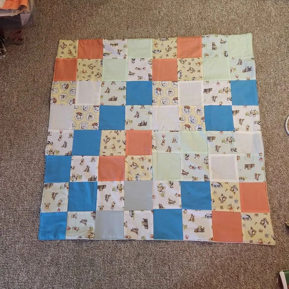 Handmade Fabric baby/dog blankets image indicator(8)