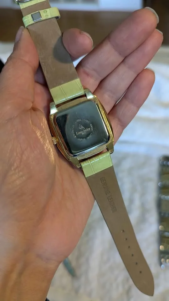 Louis Arden Paris Watches - Green Croc Bands image indicator(5)