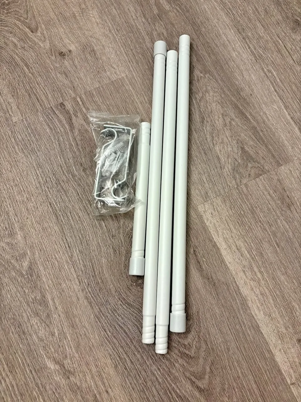 Matte White Heavy Duty Curtain Rods - 23 to 52 Inch