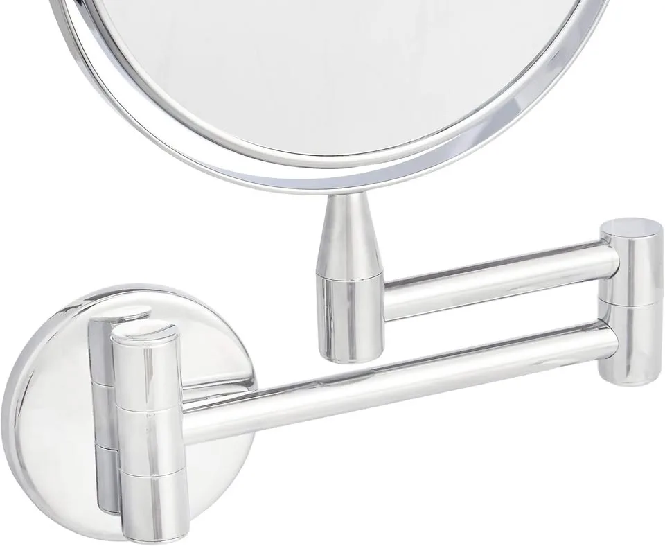 Wall-Mounted Vanity Mirror - 1X/5X Magnification, Chrome image indicator(5)