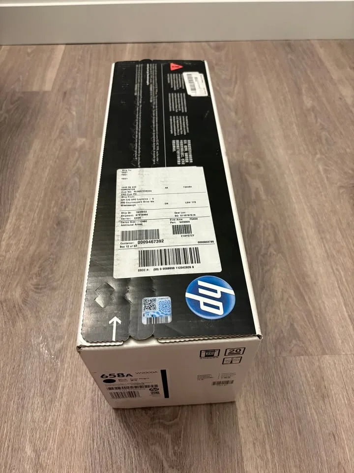 HP 658A Black Original Laser Toner Cartridge image indicator(2)