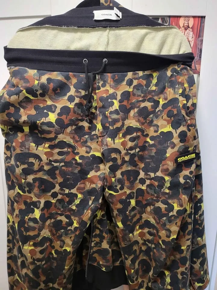 Camo Coach Track Suit - XL Top L Bottom image indicator(3)