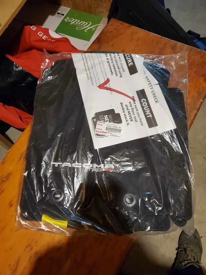 Brand new Toyota Tacoma factory floor mats image indicator(2)