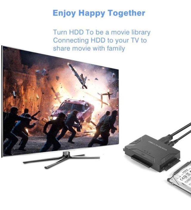 USB 3.0 TO SATA&IDE HARD DRIVE CONVERTER - photo 2