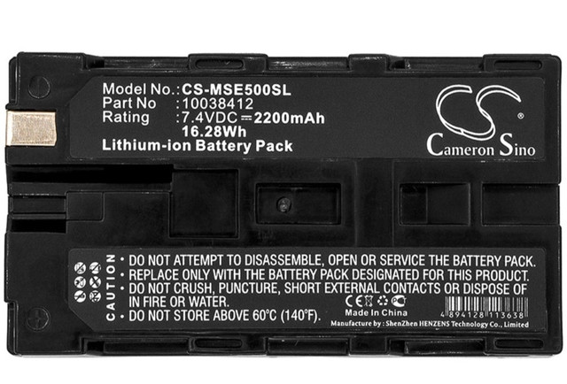 MSA Evolution 5000, Thermal Camera Replacement Battery - photo 5