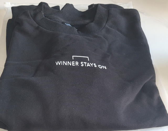 WINNER STAYS ON! SWEATSHIRT, XL