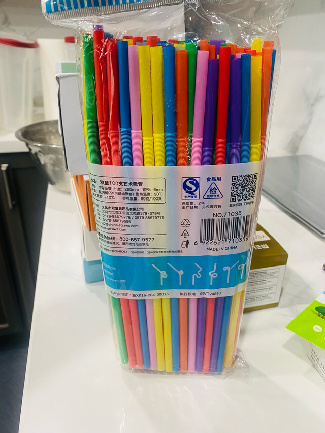 Colourful Art Straws! 100/pack - photo 4