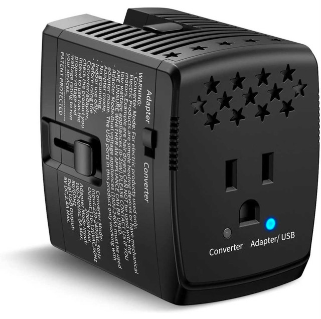TRAVEL ADAPTER AND STEP DOWN CONVERTER - photo 5
