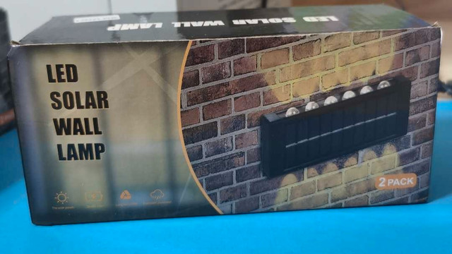 LED SOLAR WALL LAMP