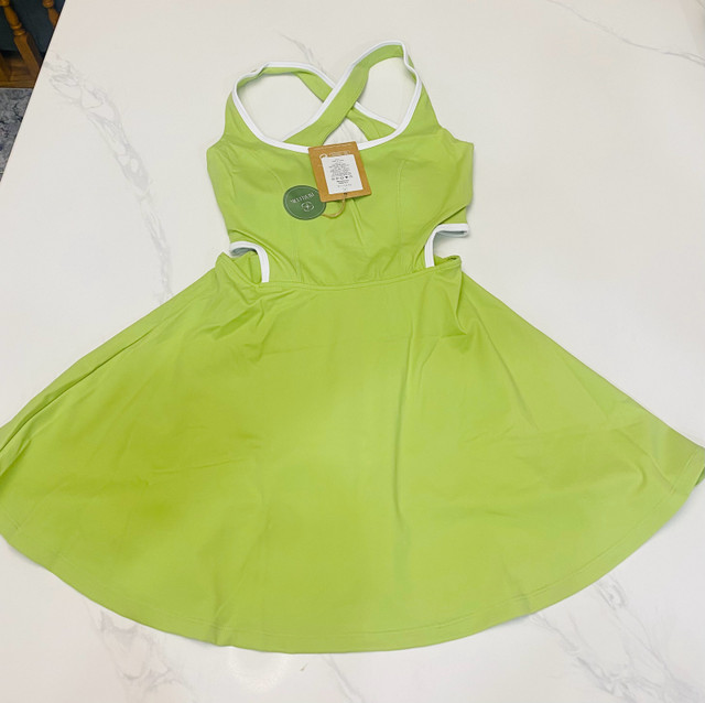 BERLOOK-Light Green Cut-Out  Dress! Size XS - photo 5